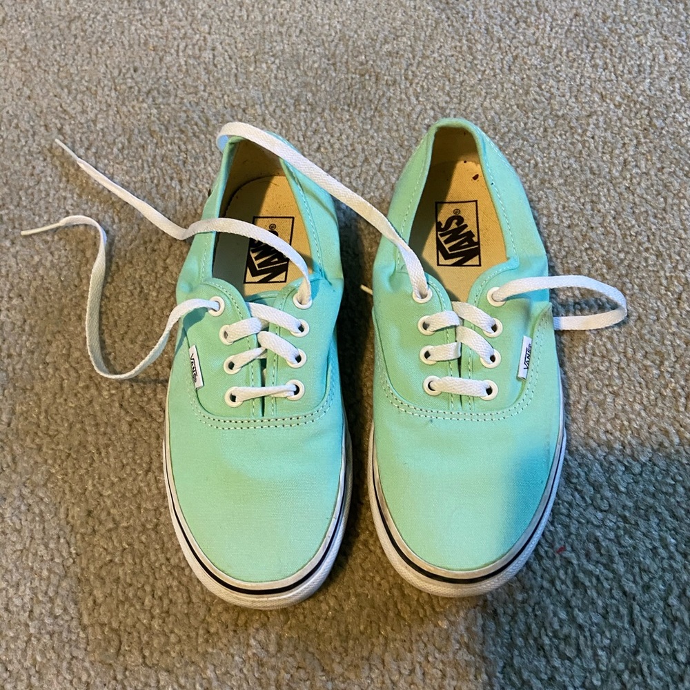 Mint Green Vans!